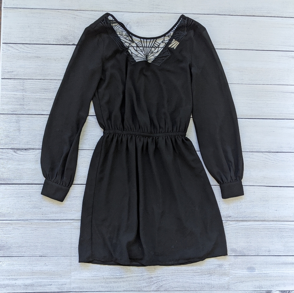 Pins & Needles Black Long Sleeve Dress